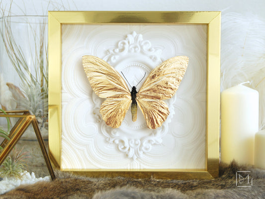 Gold leafed butterfly